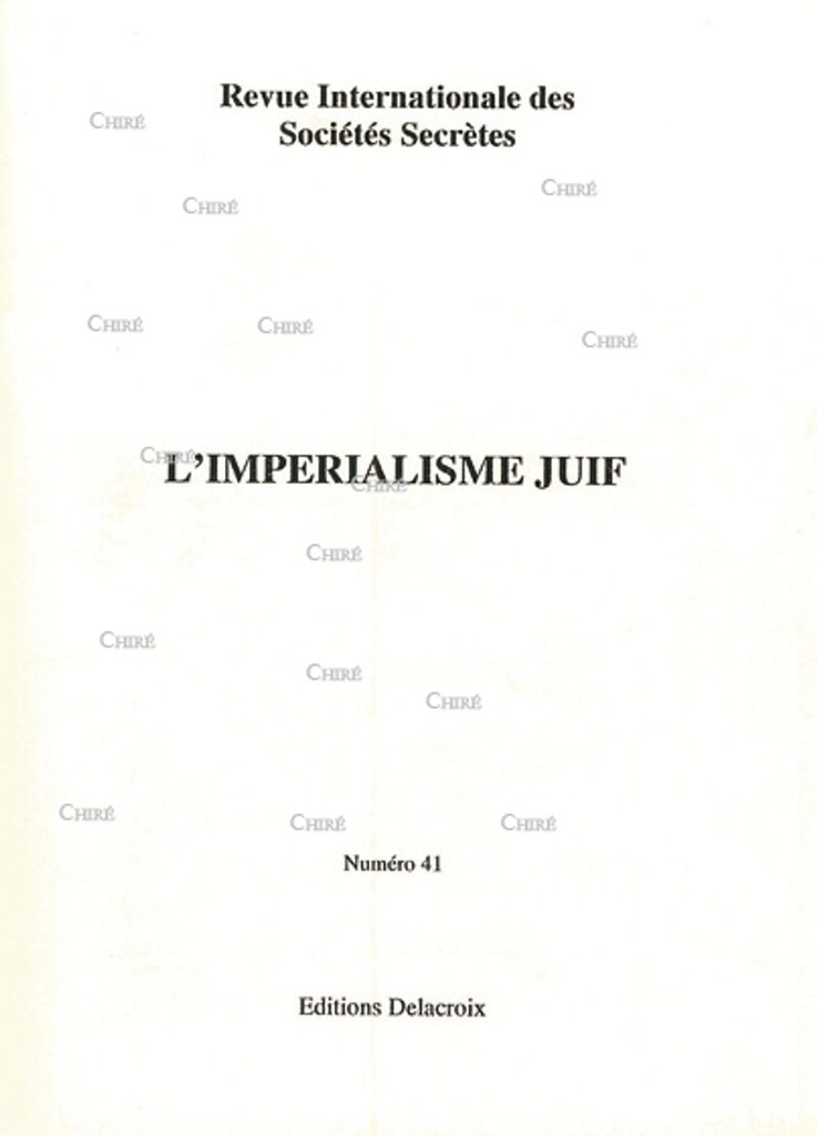 L´impérialisme juif - RG 041