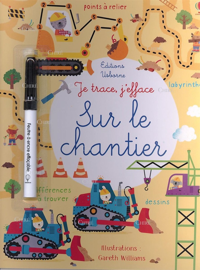 Je trace, j´efface - Sur le chantier