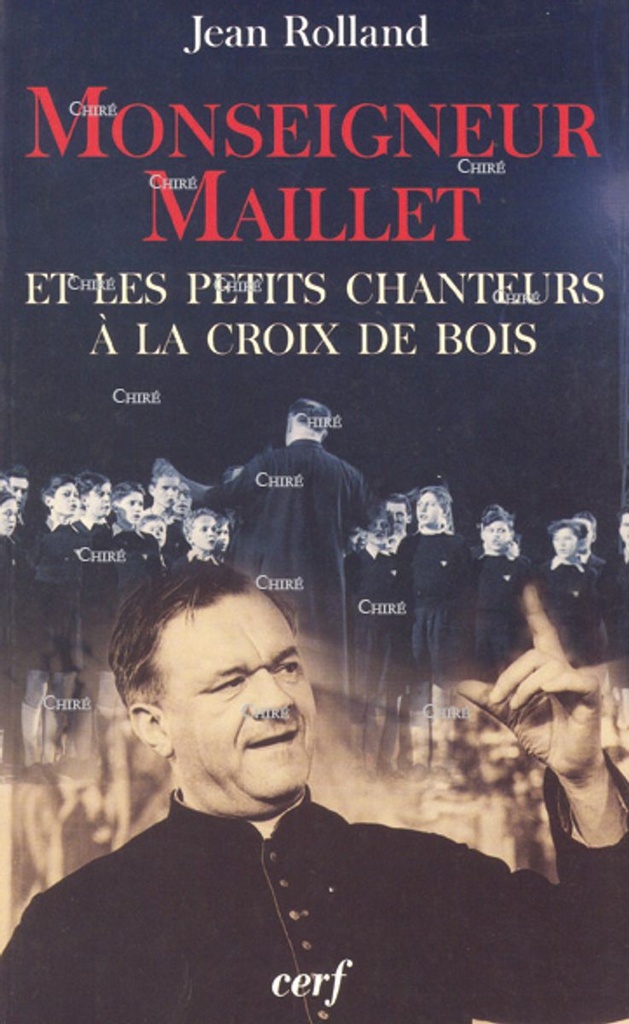 Mgr Maillet et les petits chanteurs à la Croix de Bois