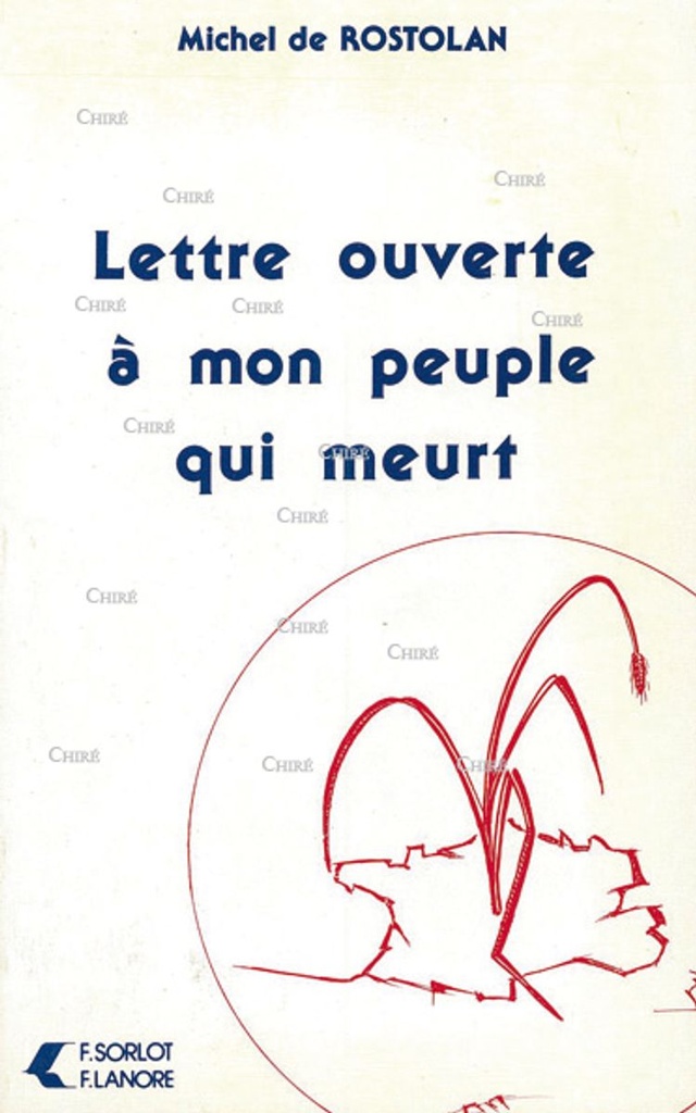 Lettre ouverte à mon peuple qui meurt