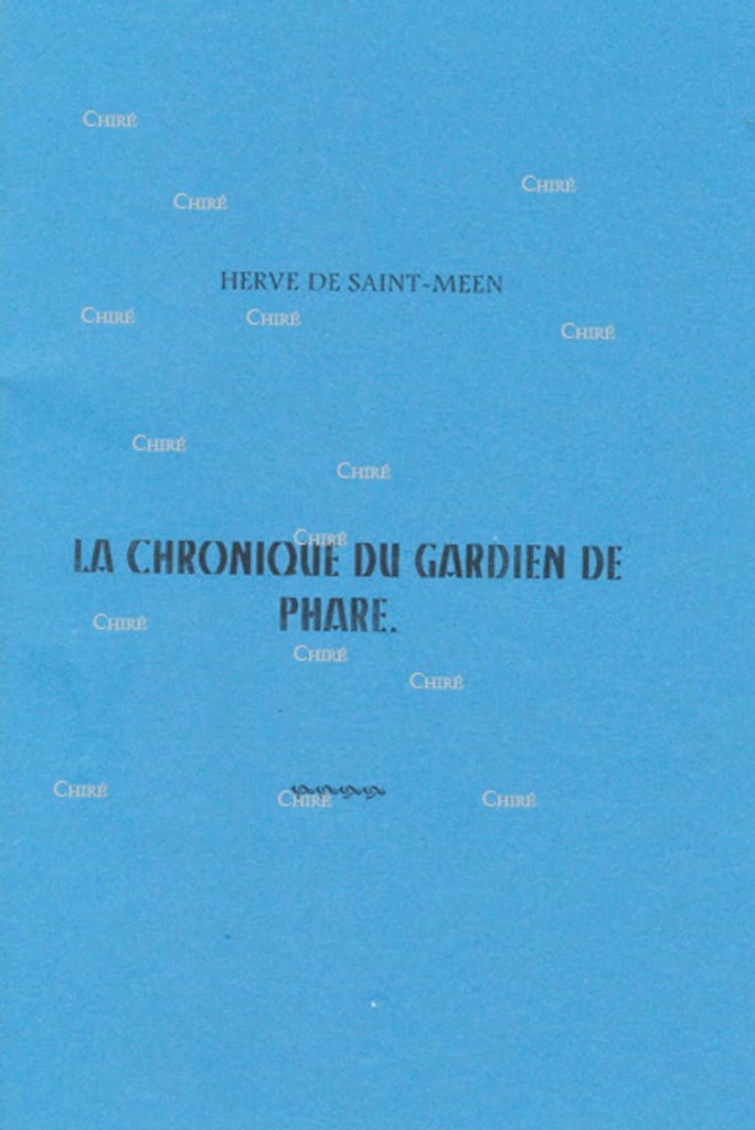 La chronique du gardien de phare