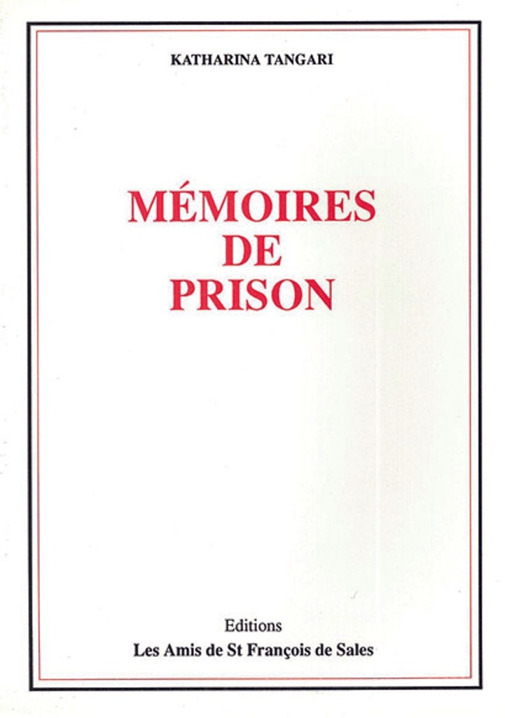 Mémoires de Prison