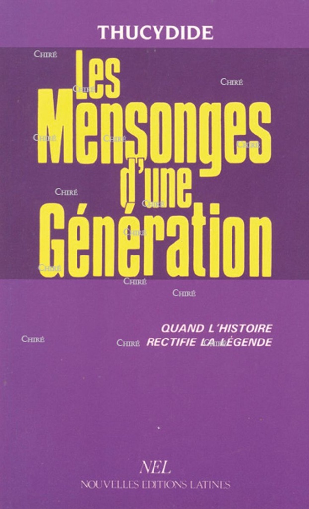 Les mensonges d´une génération - Les Etoiles du Solstice