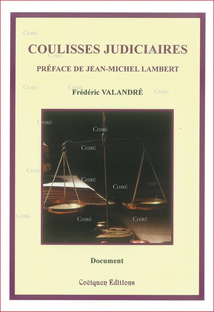 Coulisses judiciaires - Document