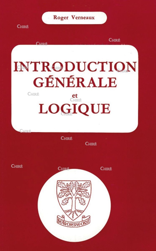 Introduction générale et logique