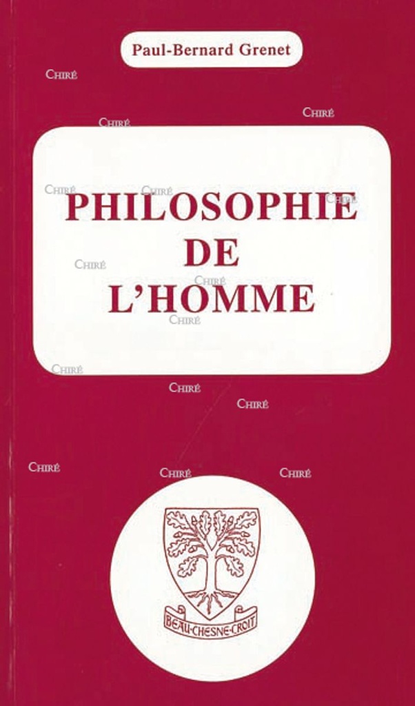 Philosophie de l´homme