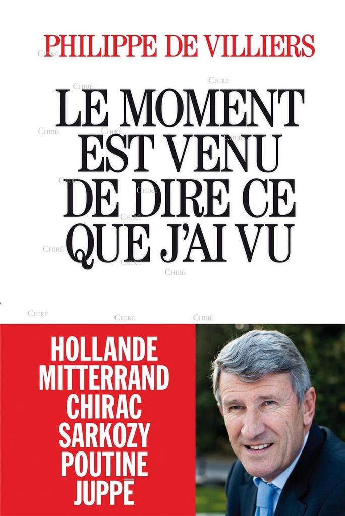 Le moment est venu de dire ce que j´ai vu
