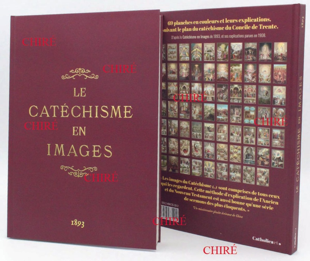 Catéchisme en images 1893 - Édition prestige