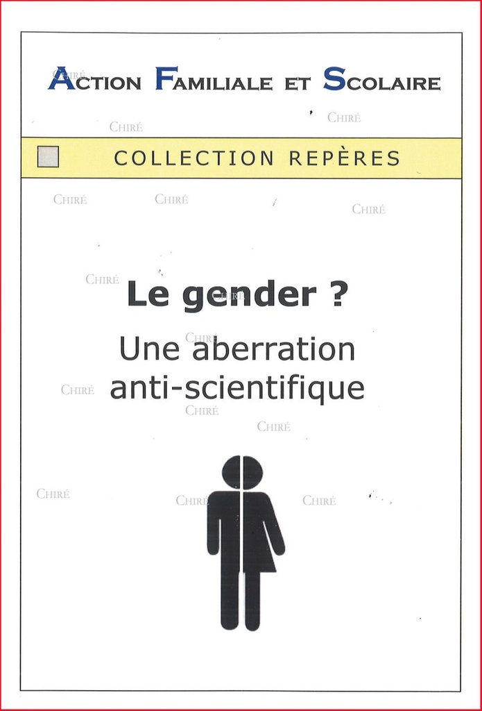 Le gender ? Une aberration anti-scientifique - Collection Repères
