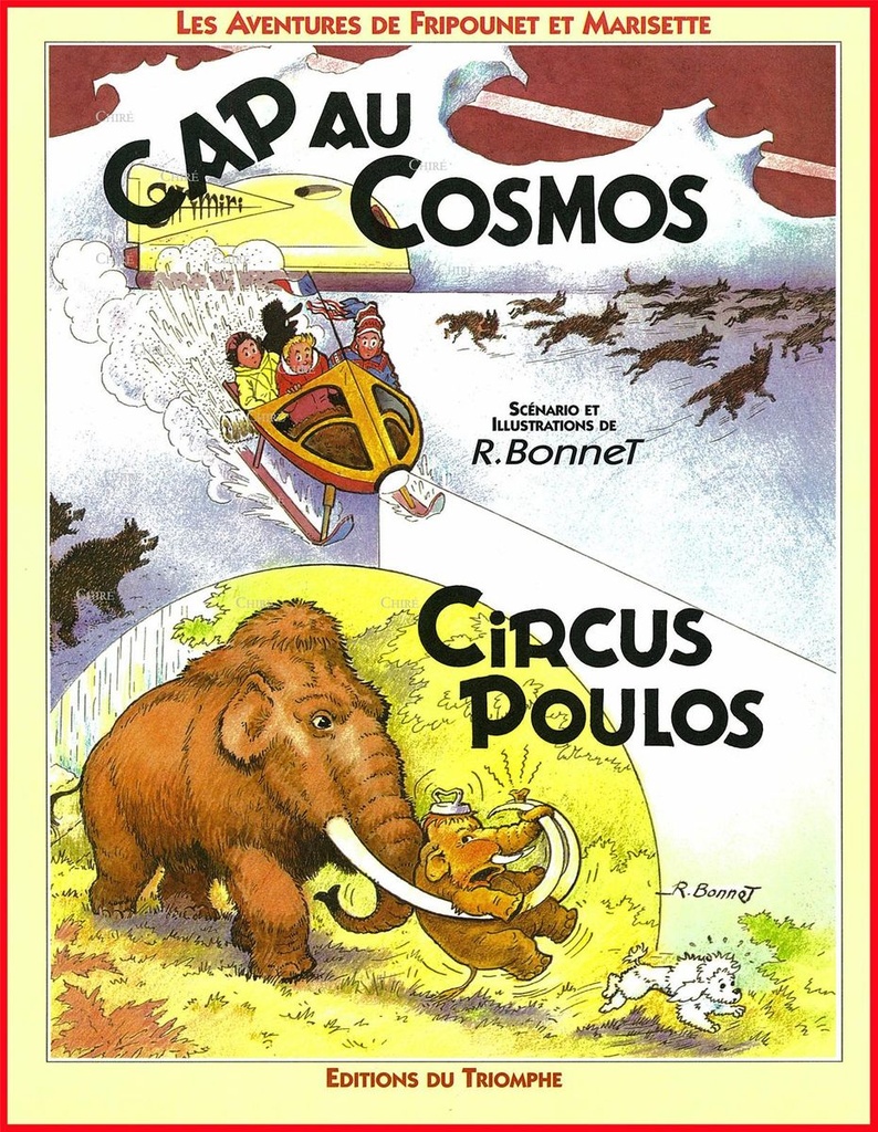 Fripounet et Marisette - Cap au cosmos - Circus poulos