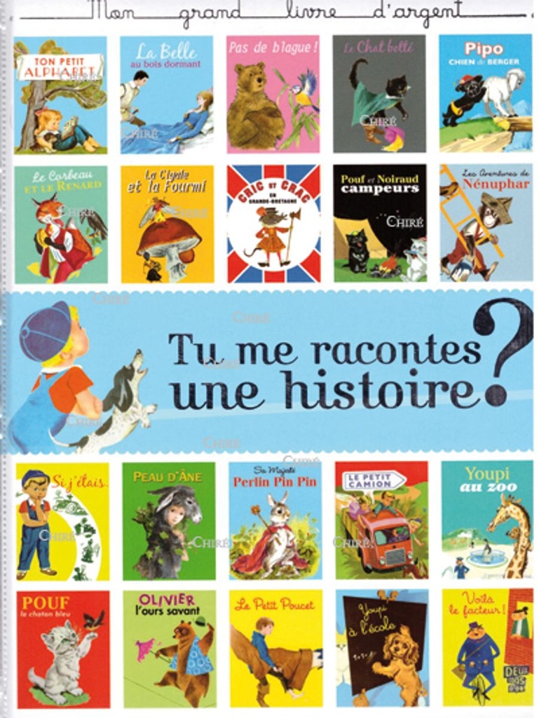 Tu me racontes une histoire ? - Mon grand livre d´argent