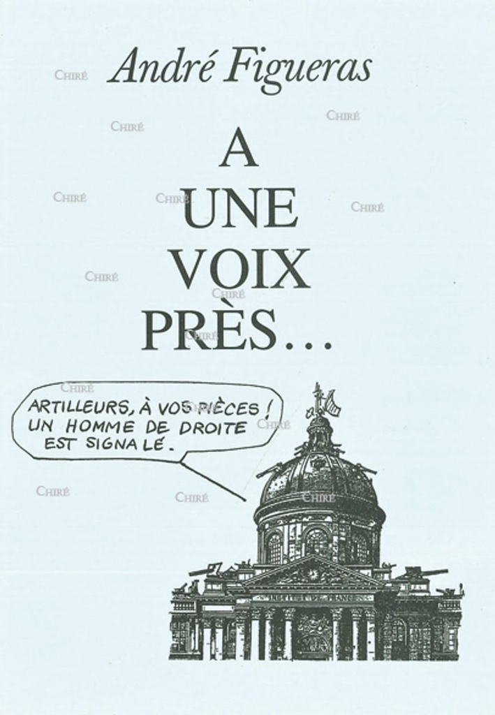 A une voix près...