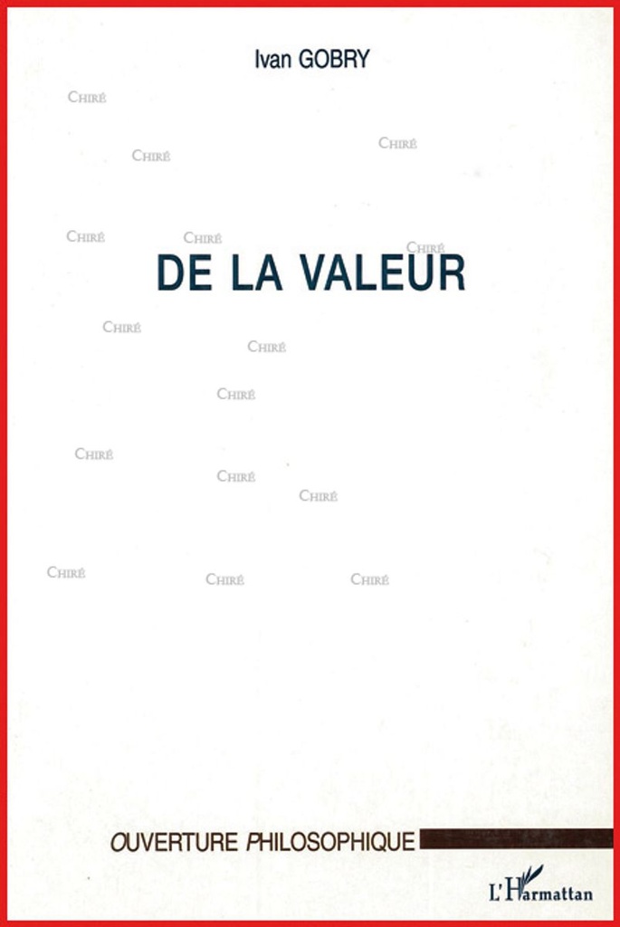 De la valeur