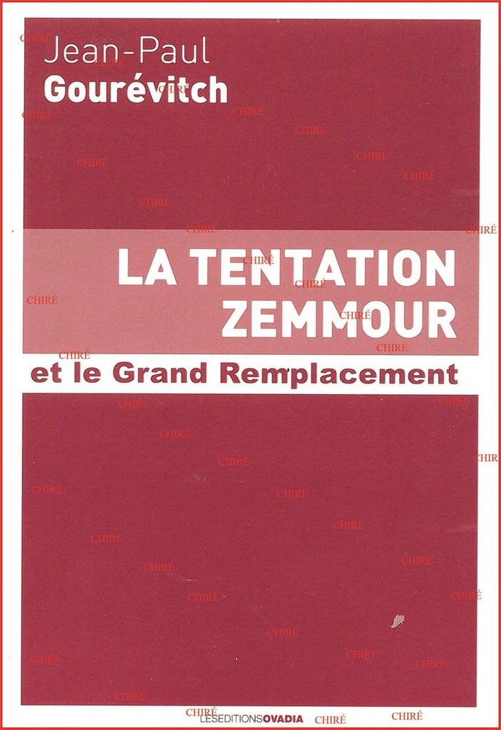 La tentation Zemmour et le Grand Remplacement