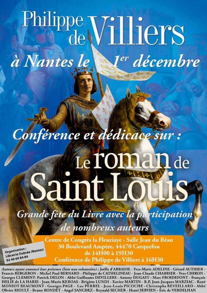 Grande Fête du livre à Nantes (1ère Edition) le dimanche 1er décembre 2013