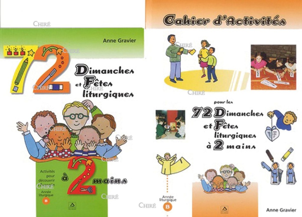 72 dimanches et fêtes à 2 mains - 2 volumes