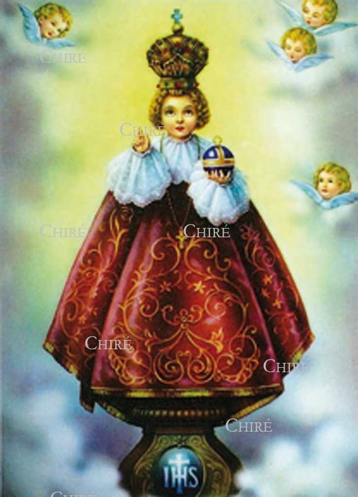 Enfant Jésus de Prague - Le Souvenez-vous - Image plastifiée - IPJ08