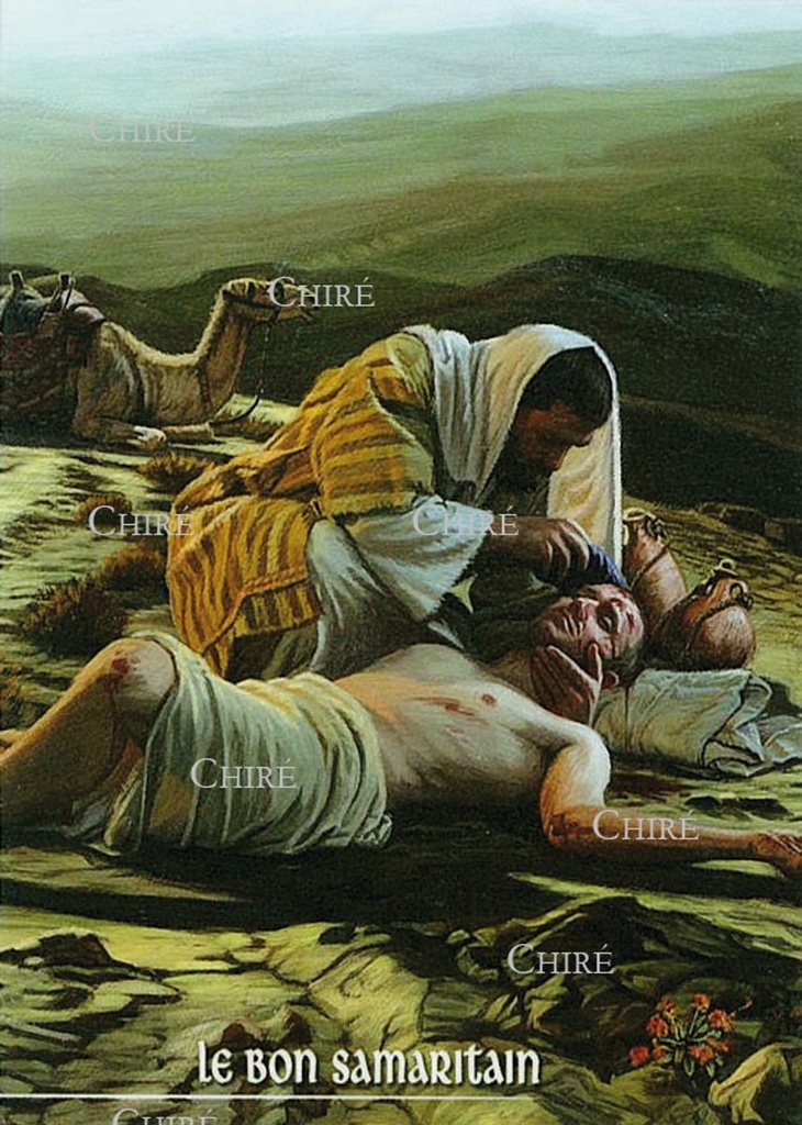 Le Bon Samaritain - Image plastifiée - IPJ28