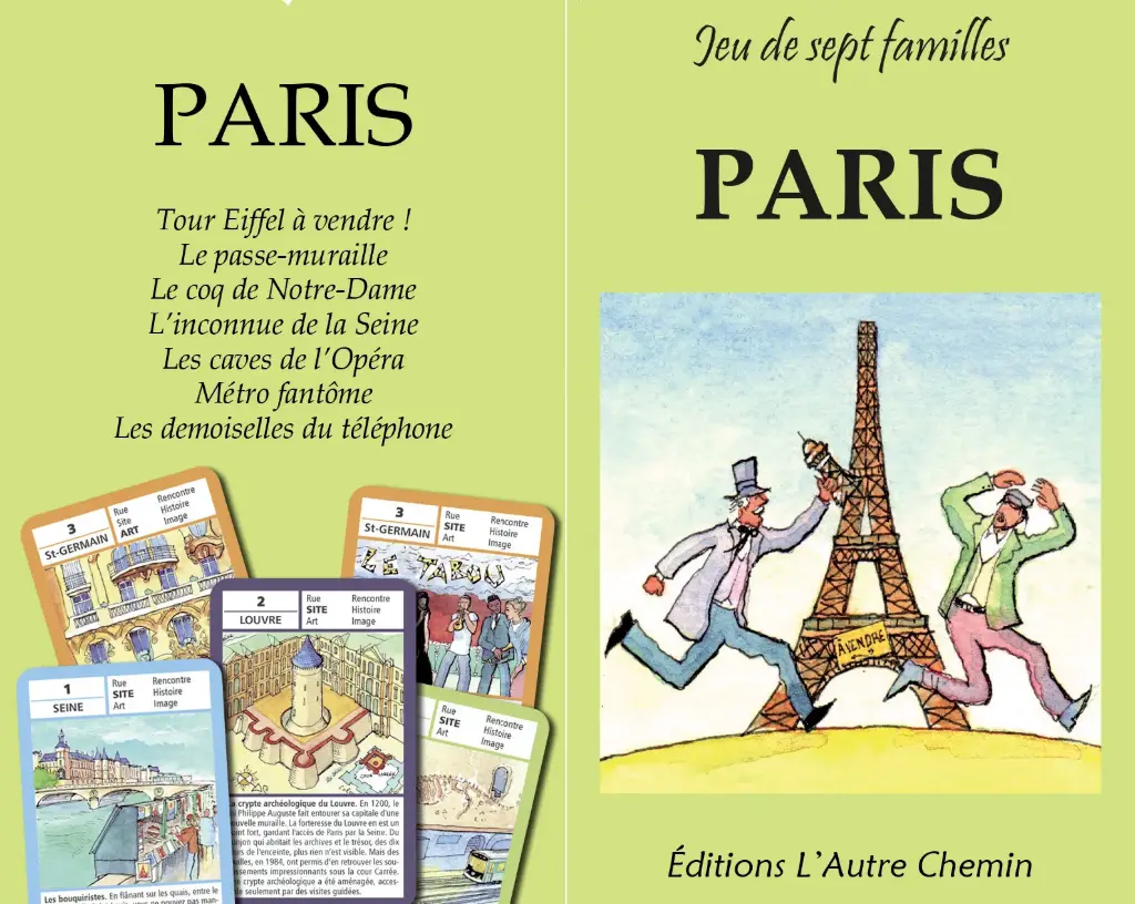 Jeu de 7 familles - Paris