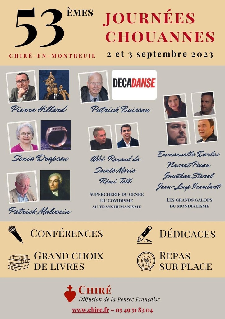 Bilan des Journées chouannes 2023 les 2 et 3 septembre