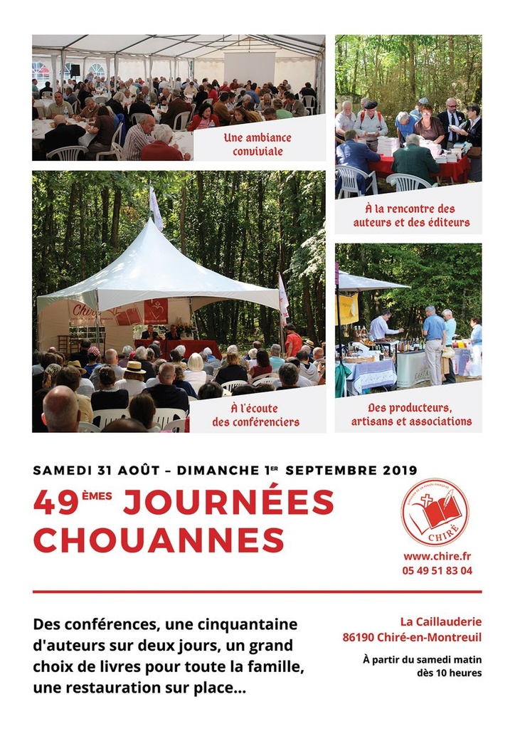 Journées Chouannes 2019 Les 31 Août et 1er Septembre