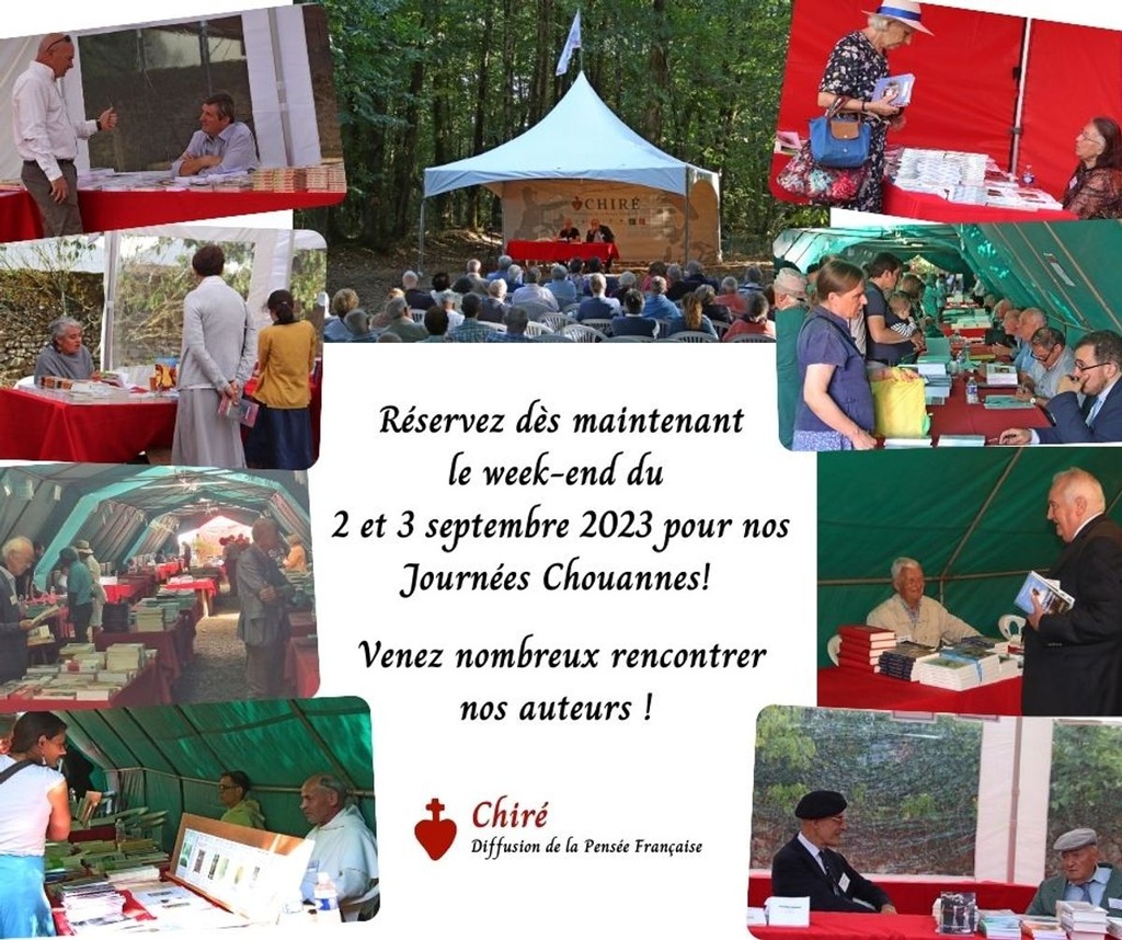 Journées chouannes 2023 les 2 et 3 septembre