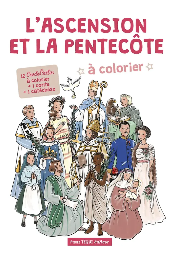 L'Ascension et la Pentecôte à colorier 