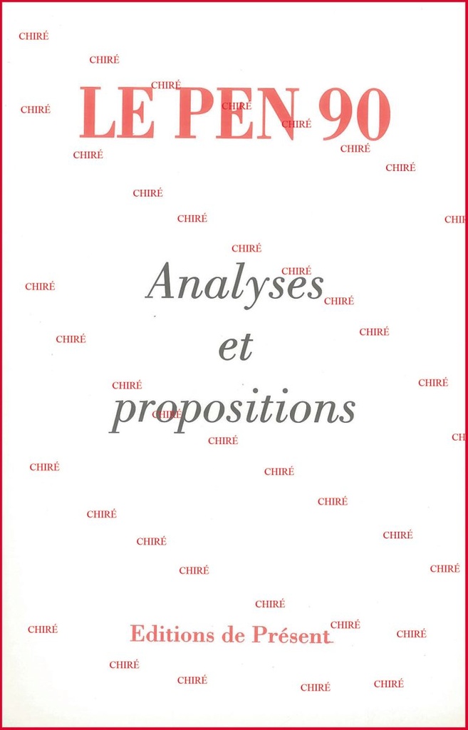 Le Pen 90 - Analyses et propositions