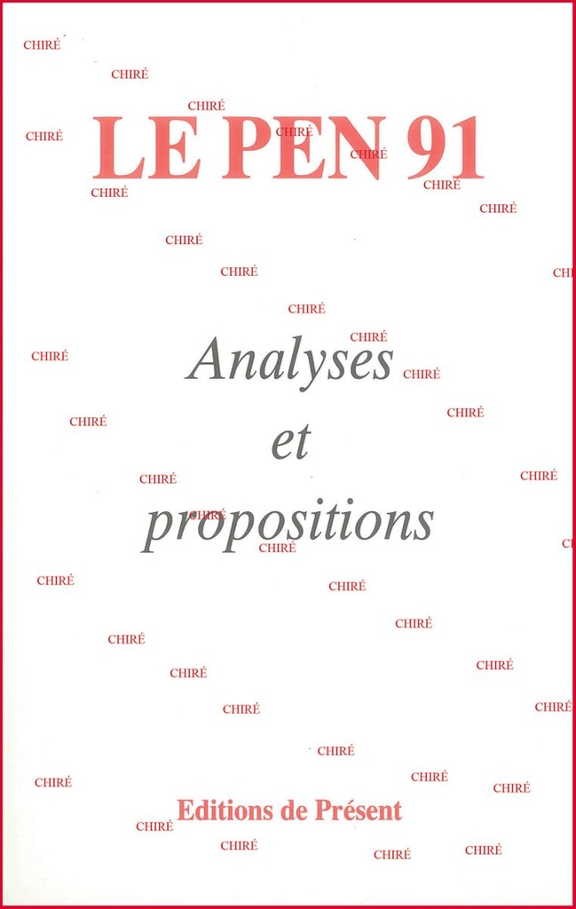 Le Pen 91 - Analyses et propositions