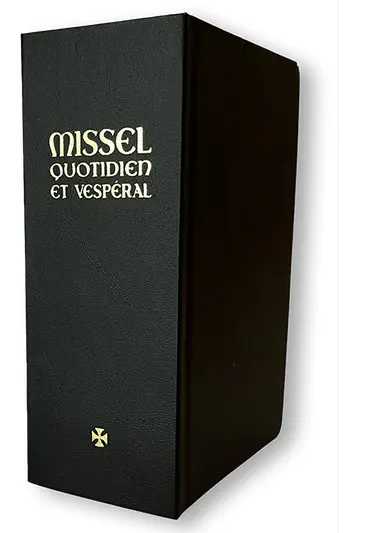 Missel Quotidien et Vespéral - Noir