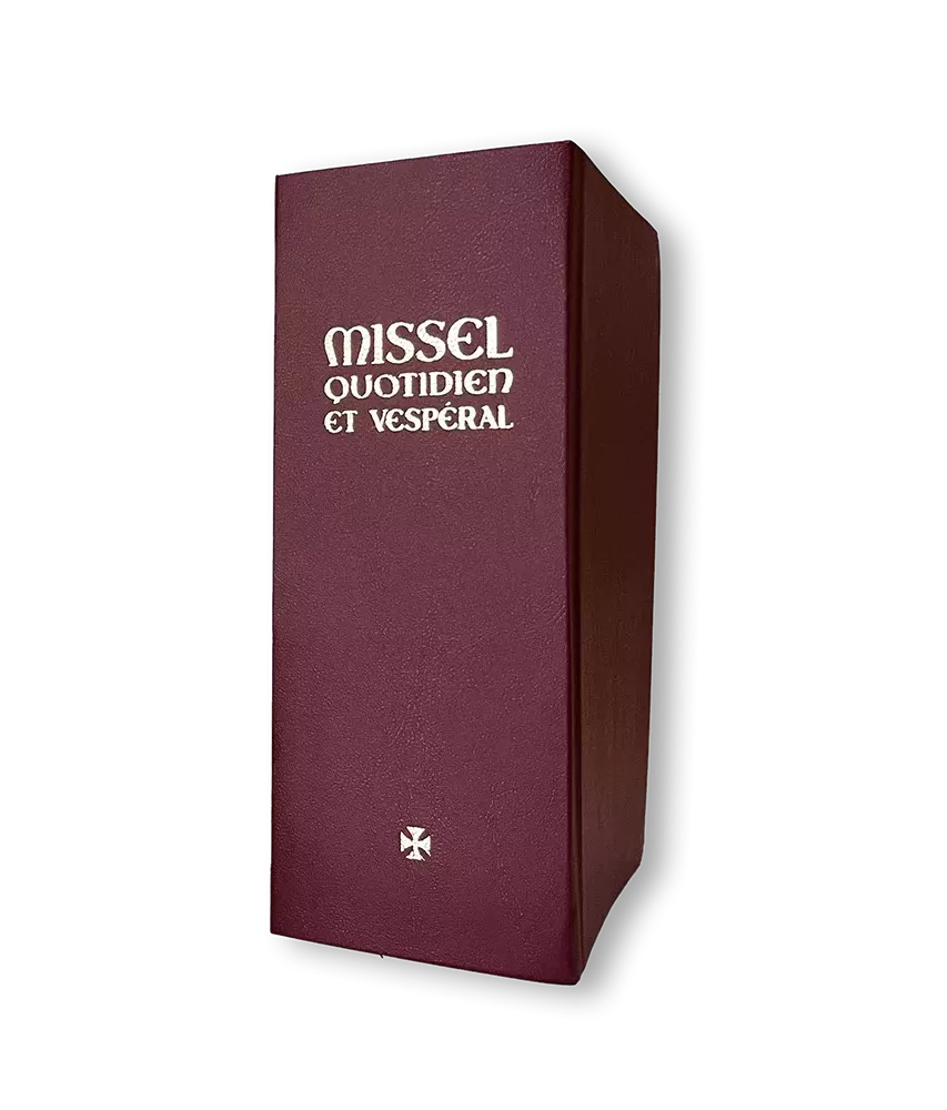 Missel Quotidien et Vespéral - Rouge 