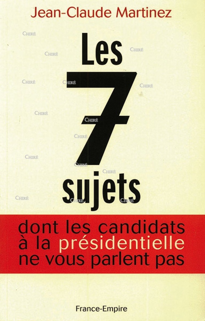 Les 7 sujets dont les candidats à la présidentielle ne vous parlent pas