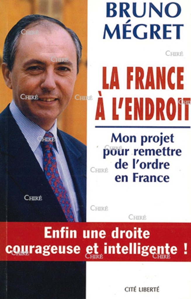 La France à l´endroit. Mon projet pour remettre de l´ordre en France.