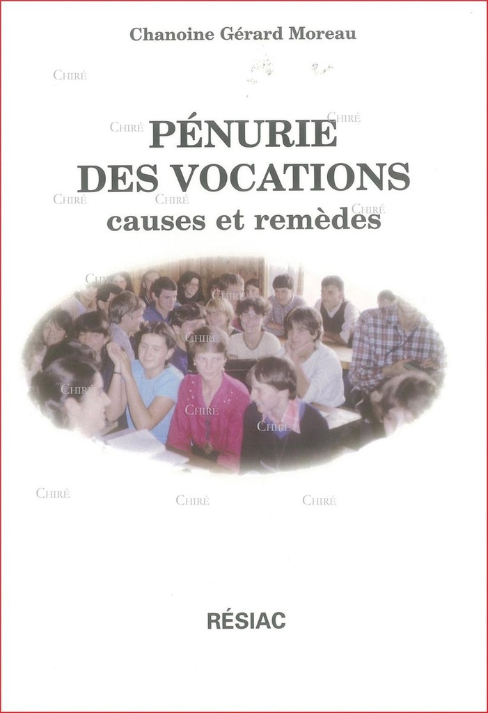 Pénurie des vocations : causes et remèdes