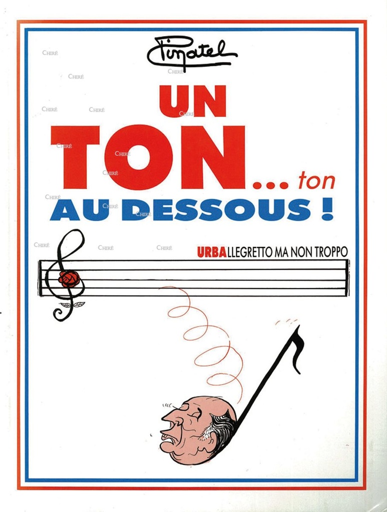Un Ton... ton au dessous !