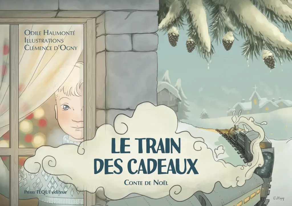 Le train des cadeaux - Conte de Noël