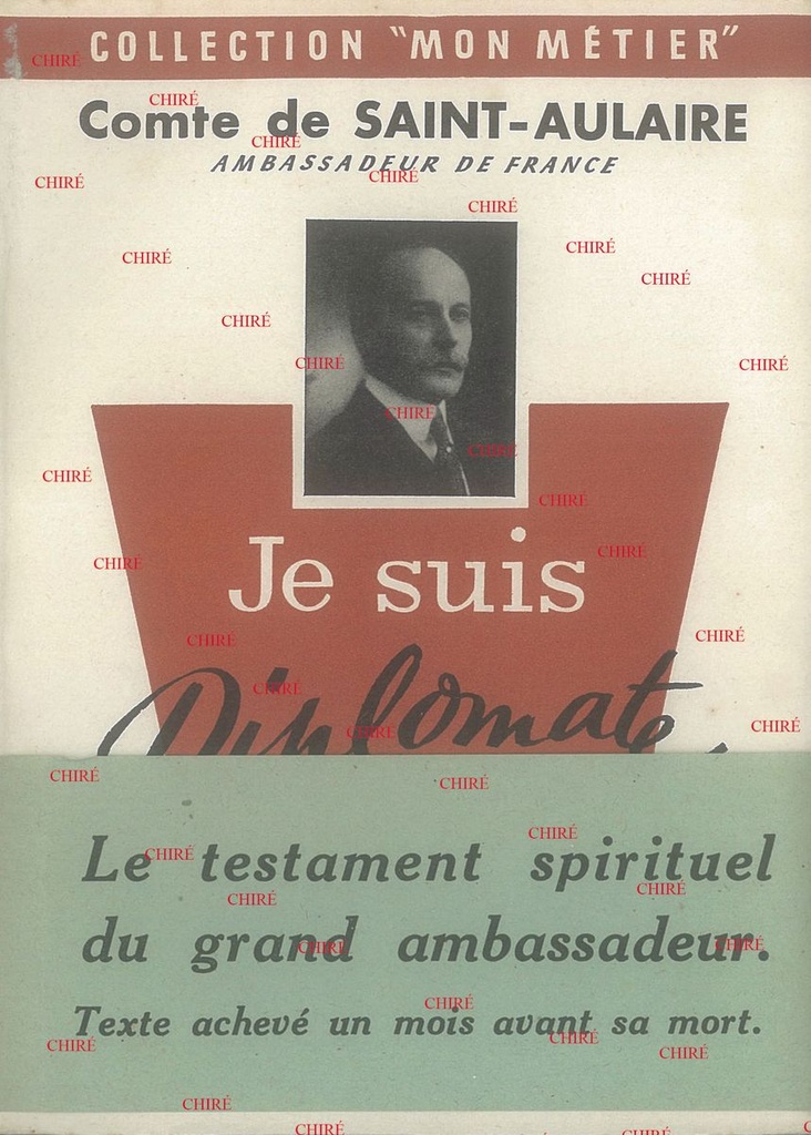 Je suis diplomate