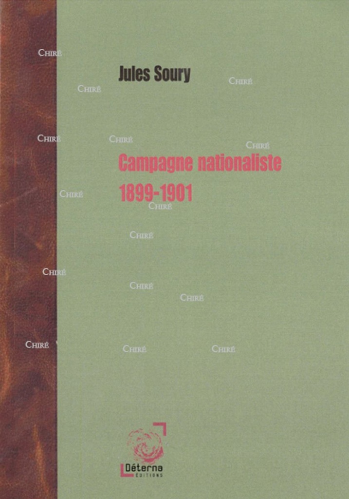 Campagne nationaliste 1899-1901