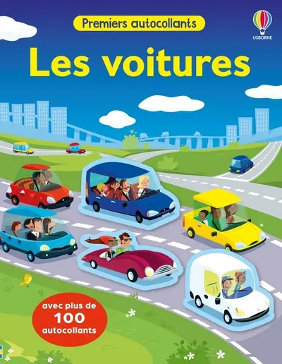 Les voitures - Premiers autocollants