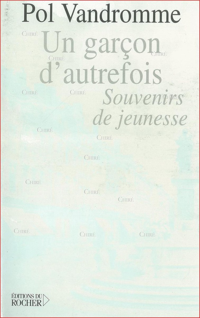 Un garçon d´autrefois