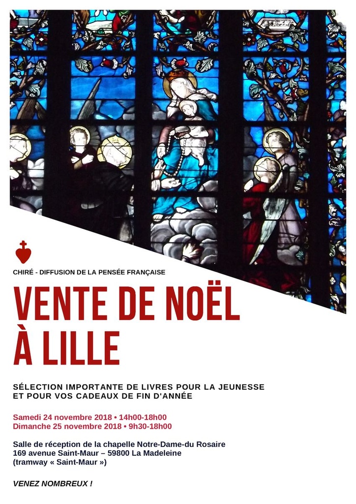 Vente de NOEL les 24 et 25 Novembre 2018 à LILLE