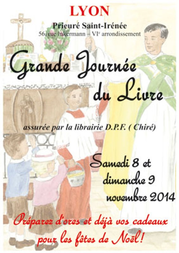 Vente de NOEL les 8 et 9 Novembre 2014 à LYON