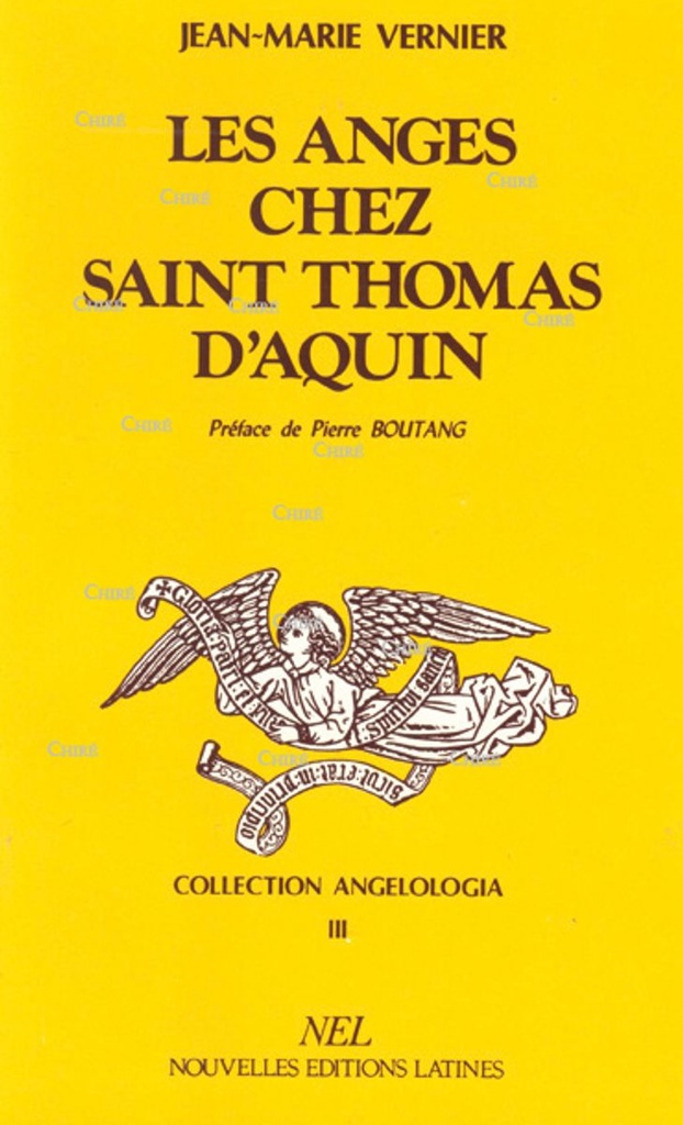 Les anges chez saint Thomas d´Aquin