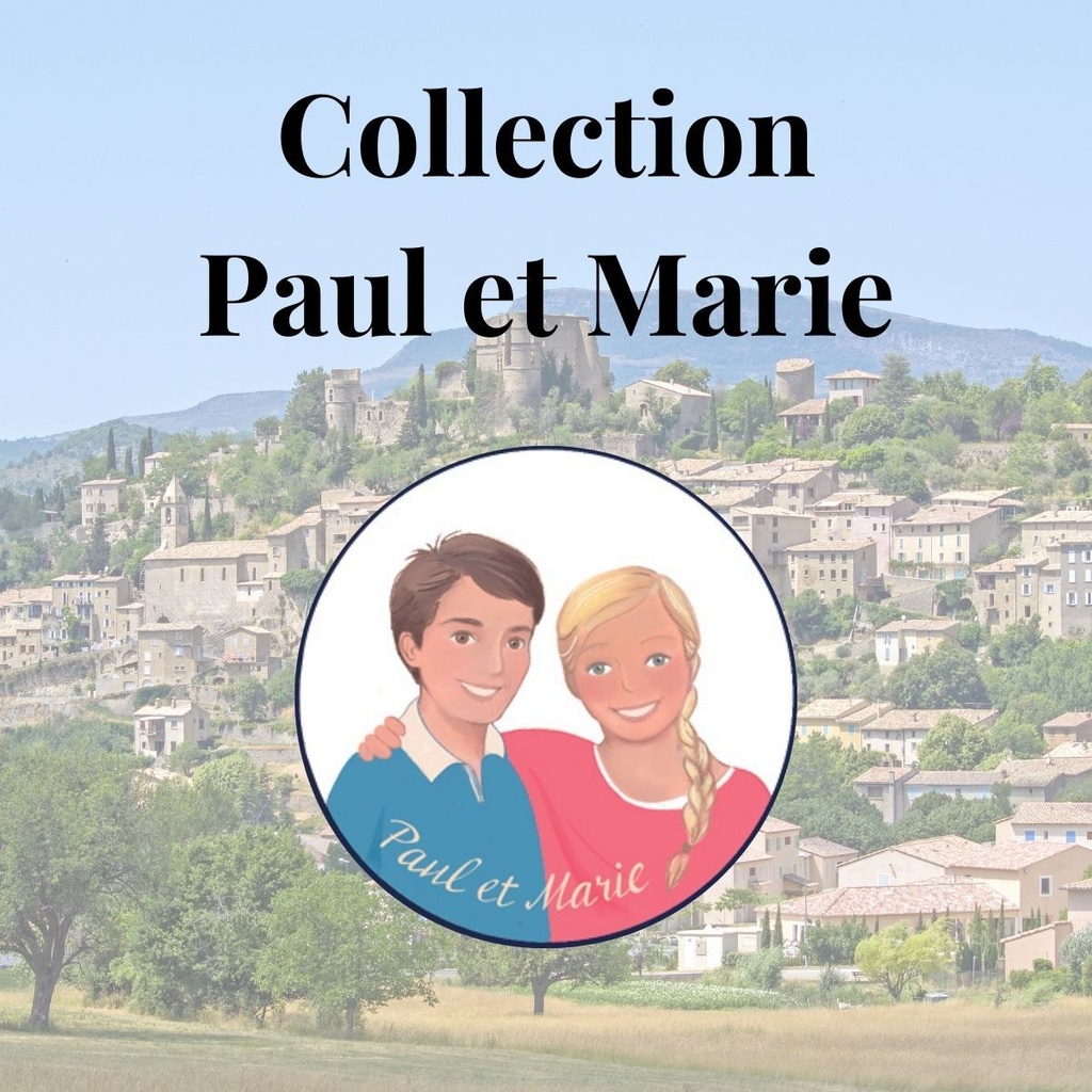 Collection Paul et Marie - Lot de 6 volumes : Aventures en Auvergne, en Franche-Comté, en Lorraine, en Provence, en Bretagne et Alsace