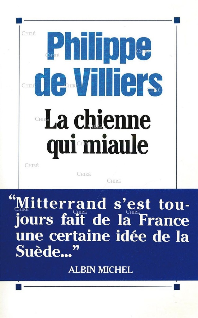 La chienne qui miaule